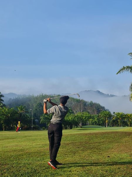 Katathong Golf Resort amp Spa 2 people and outdoors