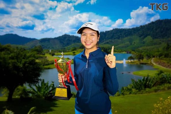 Katathong Golf Resort amp Spa 1 person standing and golf course-2