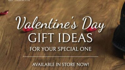 If you haven’t as yet arranged for your Valentine’s Day for your sweetheart, don’t worry.        ’      ! We have wide selections of golfing apparel for you to choose from.