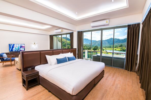 Katathong Golf Resort amp Spa 1 person furniture and bedroom