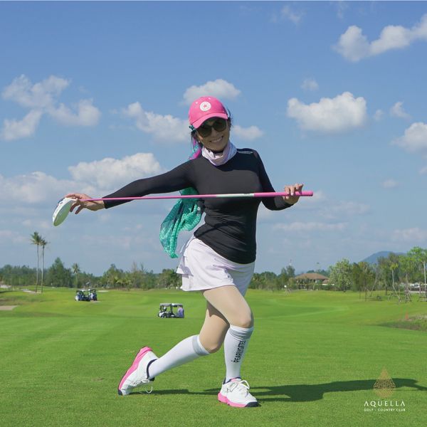 Aquella Golf amp Country Club 1 person standing playing a sport and grass