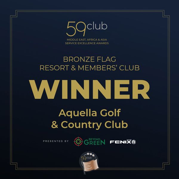 Aquella Golf amp Country Club 59club SI S BRONZE FLAG RESORT MEMBERS CLUB WINNER Aquella Golf Country Club PRESENTEDBY FENIX