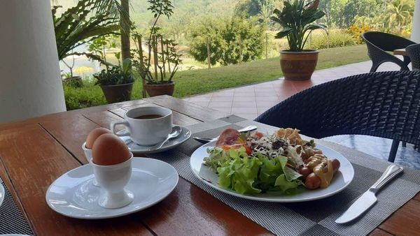 Katathong Golf Resort amp Spa poached egg-3