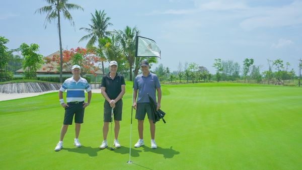 Aquella Golf amp Country Club 3 people people golfing golf buggy and golf course