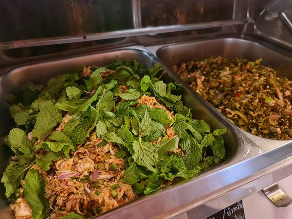 Katathong Golf Resort amp Spa collard greens noodles and Perilla