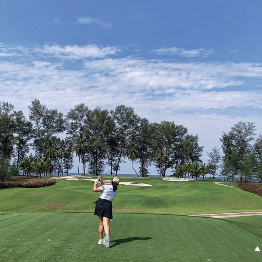 Aquella Golf amp Country Club 1 person golfing and golf course