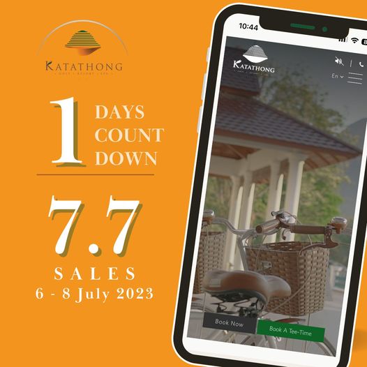 Katathong Golf Resort amp Spa bicycle and 10 44 KATATHONG KATATHONG ORT 1P01 1 COUNT DAYS DOWN 7 7 SALES 6 8July July 2023 Book Now BookATee Time Book Tee Time