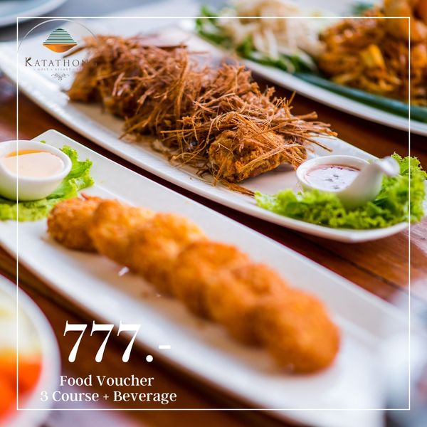 Katathong Golf Resort amp Spa tofu croquette and text