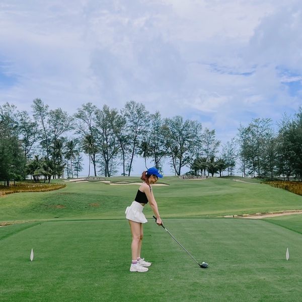 Aquella Golf amp Country Club 1 person golfing and golf course