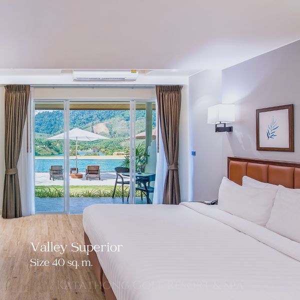 Katathong Golf Resort amp Spa bedroom and Valley Superior Size 40 sq m