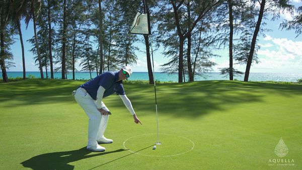 Aquella Golf amp Country Club 1 person golfing golf course and AQUELLA