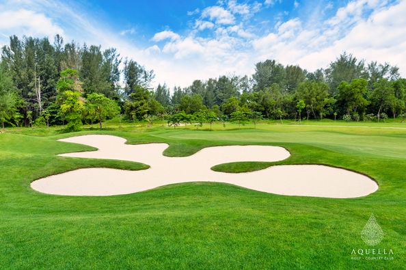 Aquella Golf amp Country Club golf golf cart golf course and text