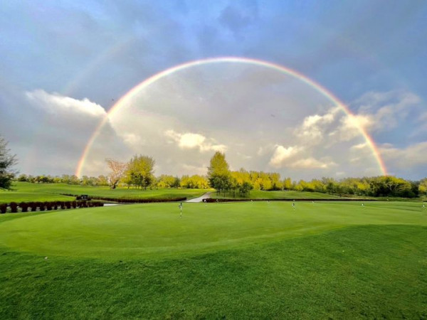 Aquella Golf amp Country Club 1 person golfing golf cart and golf course