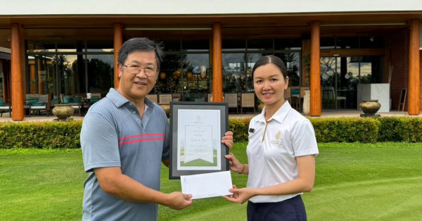 Aquella Golf amp Country Club nbsp 2 people people golfing golf course and text