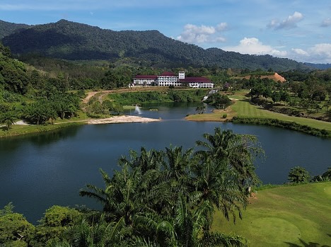 Katathong Golf Resort amp Spa nbsp lake mountain and the Panama Canal