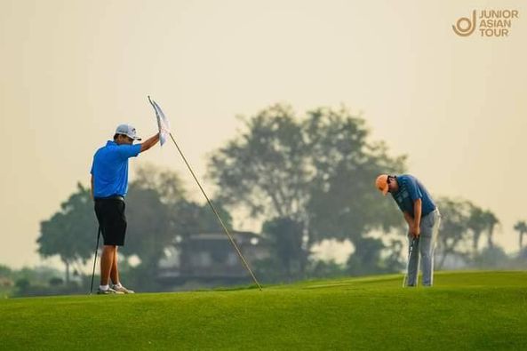 Grand Prix Golf Club 2 people people golfing grass and JUNIOR ASIAN TOUR