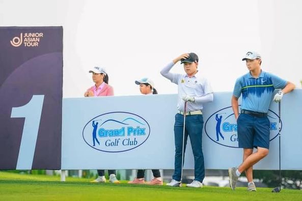 Grand Prix Golf Club 4 people people golfing people standing outdoors and UNIOR ASIAN TOUR Grand Prix Golf Club Gra G 1