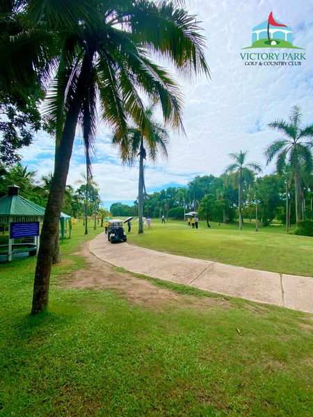 Victory Park Golf amp Country Club 2 people people golfing golf cart grass golf course and VICTORY PARK GOL COUNTRY CLUB
